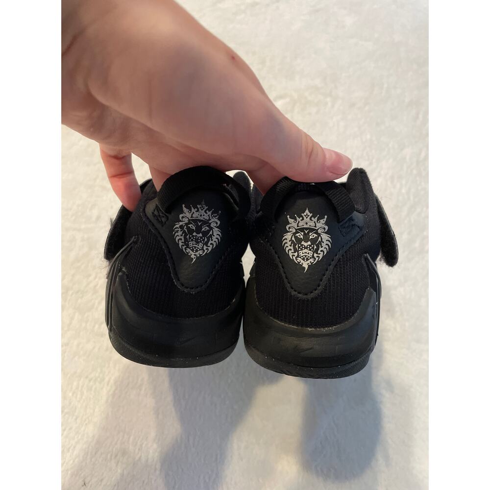 NIKE LeBron Witness 7 'Black Anthracite' DQ8647-004 Basketball Shoes Kids 12.5C - Picture 4 of 11